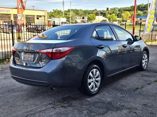 Blue 2015 Toyota Corolla LE Premium