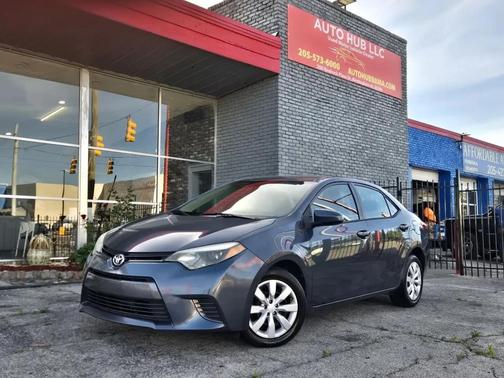 Blue 2015 Toyota Corolla LE Premium