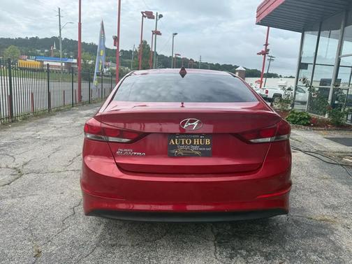 Red 2018 Hyundai ELANTRA Limited