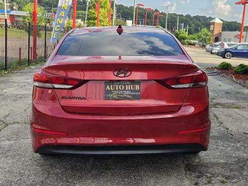 Scarlet Red 2018 Hyundai ELANTRA Limited