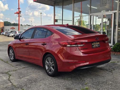 Scarlet Red 2018 Hyundai ELANTRA Limited