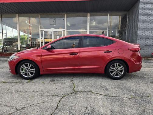 Scarlet Red 2018 Hyundai ELANTRA Limited
