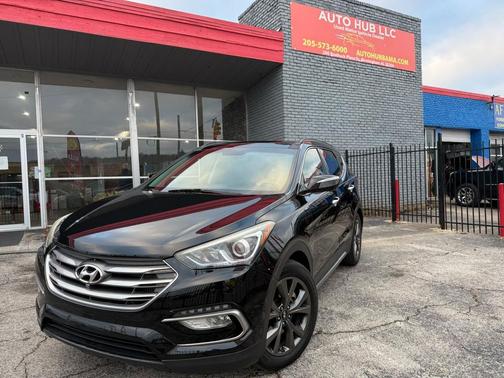 Black 2018 Hyundai Santa Fe Sport 2.0L Turbo Ultimate SUV