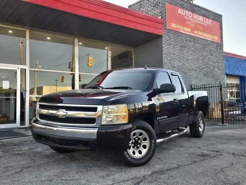 Purple 2008 Chevrolet Silverado 1500 LT1 Extended Cab