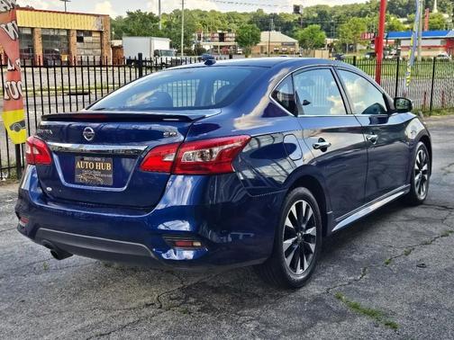 Blue 2019 Nissan Sentra SR