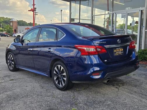 Blue 2019 Nissan Sentra SR