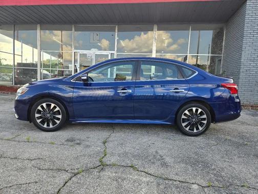 Blue 2019 Nissan Sentra SR