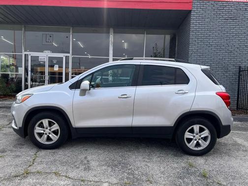 Silver 2020 Chevrolet Trax LT