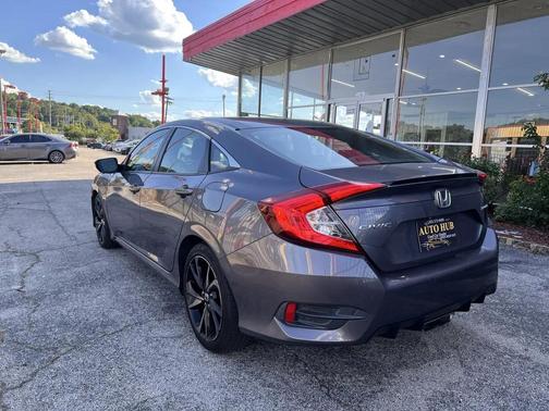 Gray 2019 Honda Civic Sport