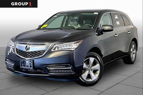 Crystal Black Pearl 2015 Acura MDX 3.5L