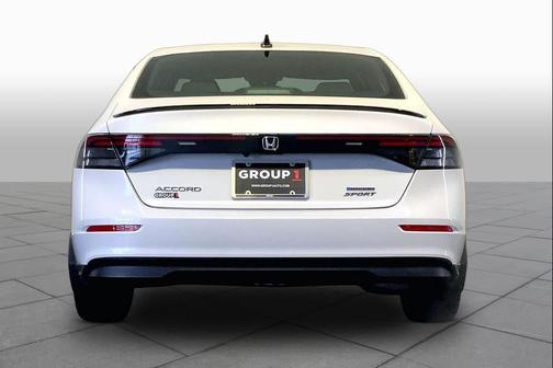 Platinum White Pearl 2024 Honda Accord Hybrid Sport