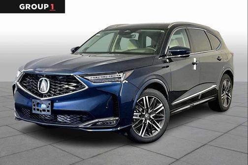 Canyon River Blue Metallic 2026 Acura MDX Advance Package