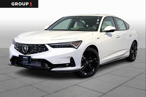 Platinum White Pearl 2026 Acura Integra FWD A-Spec with Technology