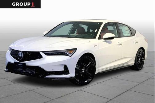 Platinum White Pearl 2026 Acura Integra FWD A-Spec with Technology