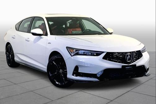 Platinum White Pearl 2026 Acura Integra FWD A-Spec with Technology