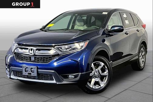 Obsidian Blue Pearl 2017 Honda CR-V EX-L