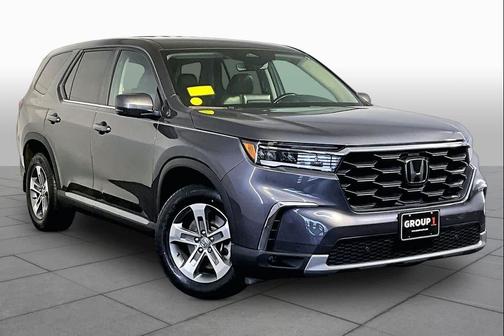 Modern Steel Metallic 2023 Honda Pilot AWD EX-L 8 Passenger