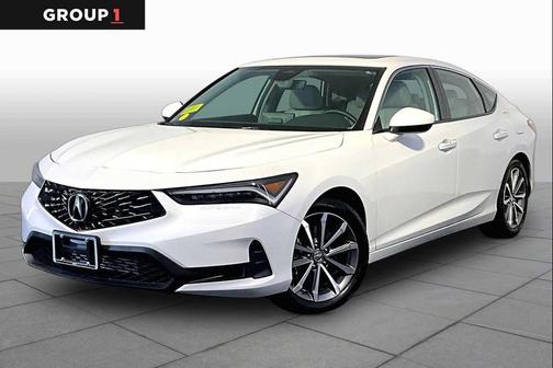 Platinum White Pearl 2025 Acura Integra CVT