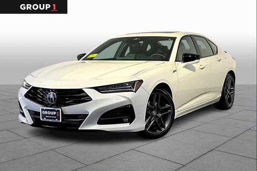 Platinum White Pearl 2025 Acura TLX A-Spec