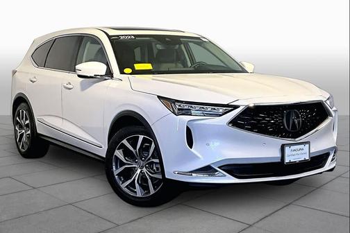 Platinum White Pearl 2023 Acura MDX Technology Package