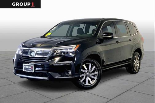 Crystal Black Pearl 2020 Honda Pilot EX-L