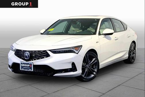 Platinum White Pearl 2023 Acura Integra A-SPEC