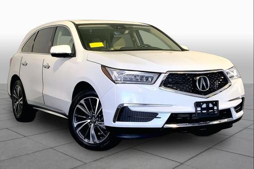 Platinum White Pearl 2020 Acura MDX 3.5L w/Technology Package