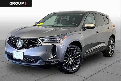 Liquid Carbon Metallic 2023 Acura RDX A-Spec Advance Package