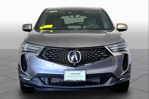 Liquid Carbon Metallic 2023 Acura RDX A-Spec Advance Package