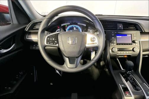 Molten Lava Pearl 2020 Honda Civic LX
