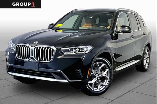 Black Sapphire Metallic 2023 BMW X3 xDrive30i