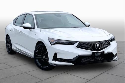 Platinum White Pearl 2026 Acura Integra FWD A-Spec with Technology
