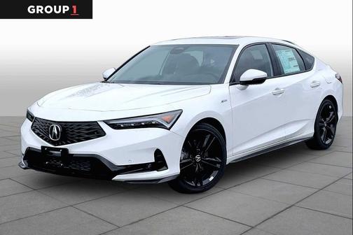Platinum White Pearl 2026 Acura Integra FWD A-Spec with Technology