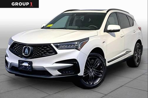 White Diamond Pearl 2019 Acura RDX A-Spec