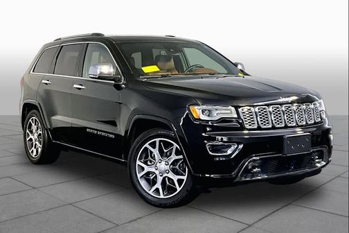 Diamond Black Crystal Pearlcoat 2021 Jeep Grand Cherokee Overland