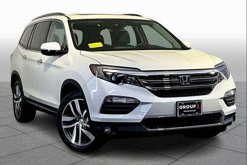 White Diamond Pearl 2016 Honda Pilot Elite
