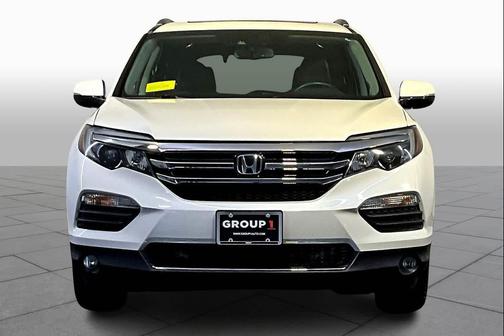 White Diamond Pearl 2016 Honda Pilot Elite