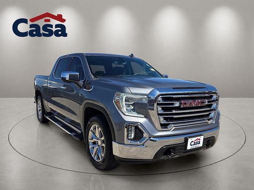Satin Steel Metallic 2021 GMC Sierra 1500 SLT