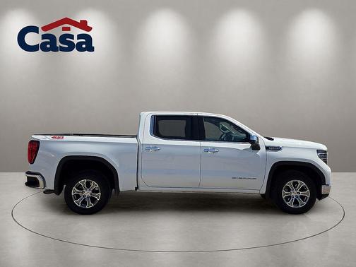 Summit White 2025 GMC Sierra 1500 SLT