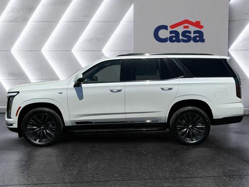 Crystal White Tricoat 2025 Cadillac Escalade Sport