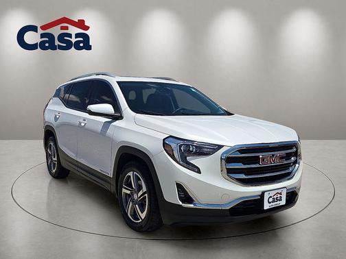 White Frost Tricoat 2021 GMC Terrain SLT