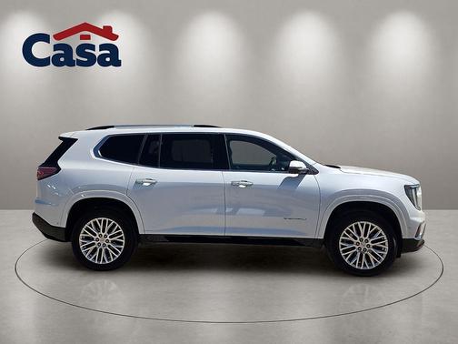 White Frost Tricoat 2024 GMC Acadia Denali