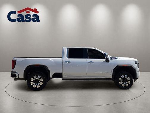 White Frost Tricoat 2024 GMC Sierra 2500 Denali