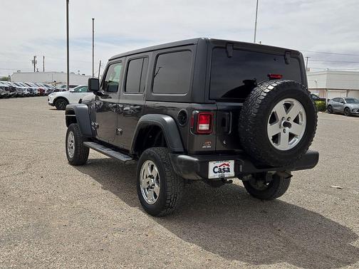 Granite Crystal Metallic Clearcoat 2018 Jeep Wrangler Unlimited Sport
