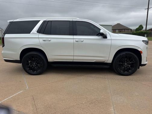 Crystal White Tri-Coat 2022 Cadillac Escalade Premium Luxury