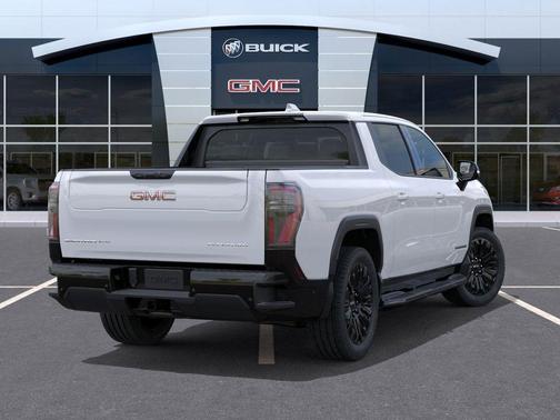 Summit White 2026 GMC Sierra EV Elevation