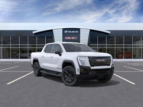 Summit White 2026 GMC Sierra EV Elevation