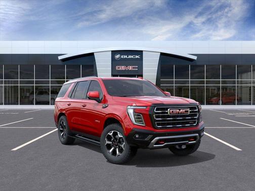 Volcanic Red 2026 GMC Yukon AT4