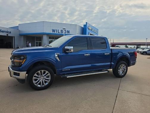 Atlas Blue Metallic 2024 Ford F-150 XLT
