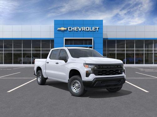 Summit White 2026 Chevrolet Silverado 1500 WT